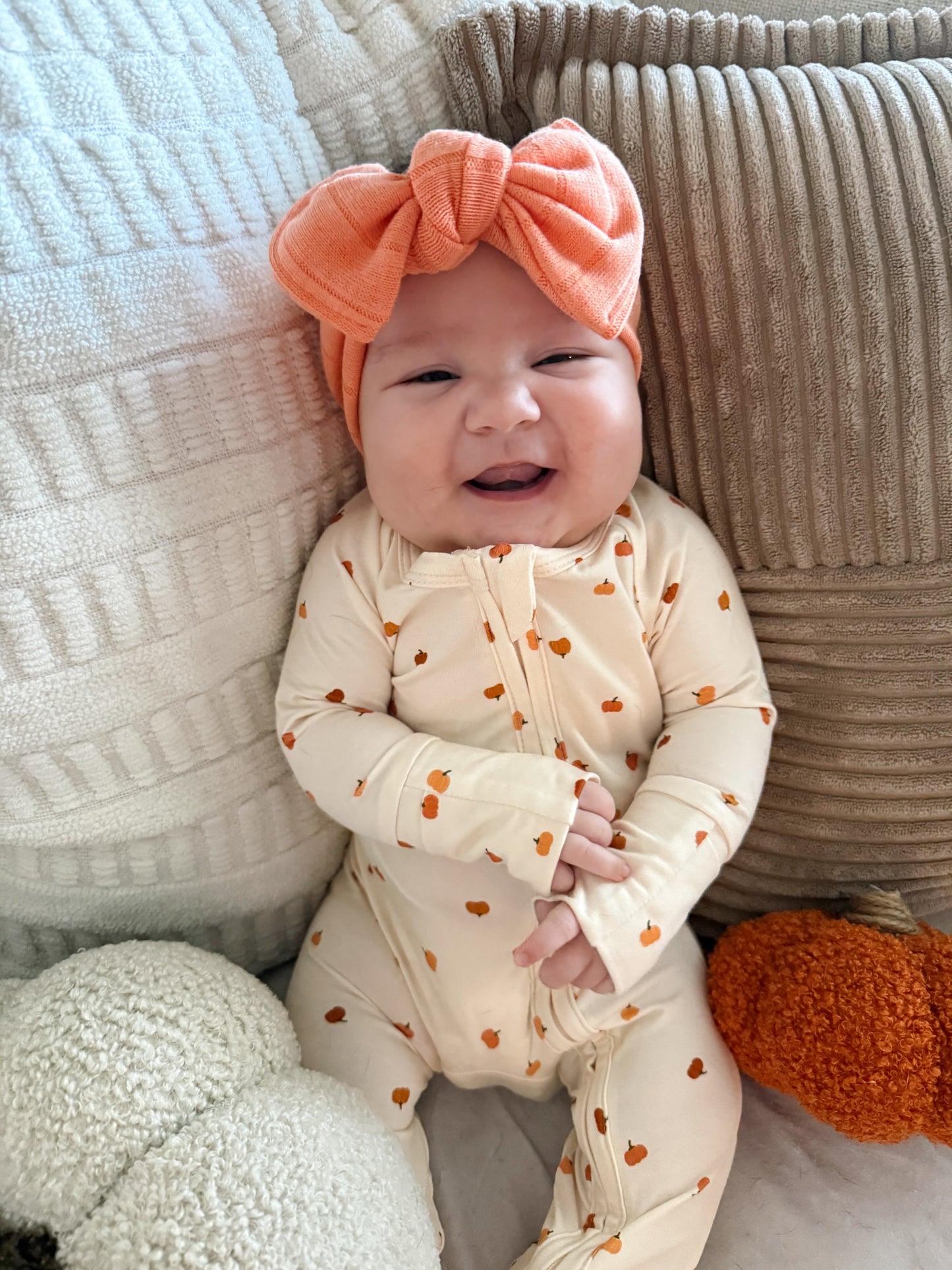 Little Pumpkin Bamboo Zippy Romper