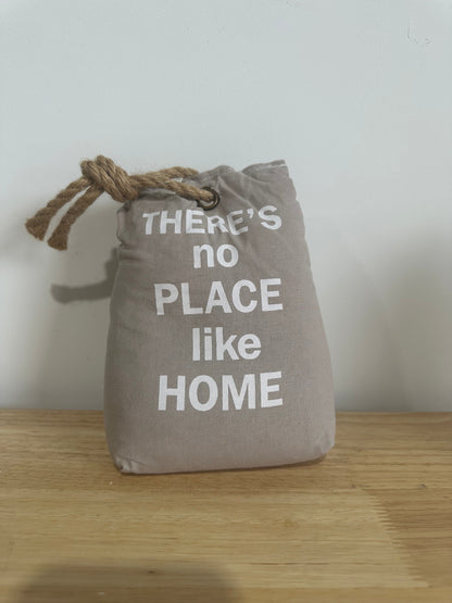 Fabric Door Stopper — Weighted Cotton Door Stop for Home & Office