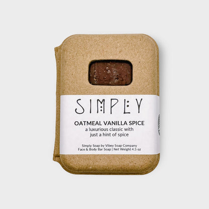 OATMEAL VANILLA SPICE BAR SOAP