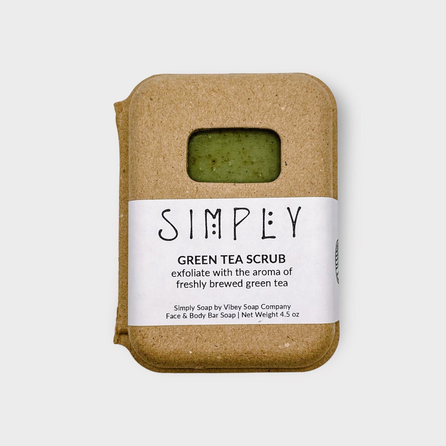 GREEN TEA SCRUB BAR SOAP