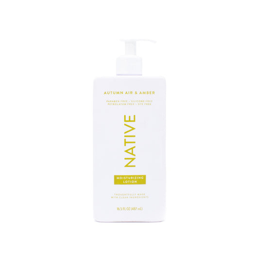 Native Hand & Body Lotion Autumn Air & Amber 16.5oz - New