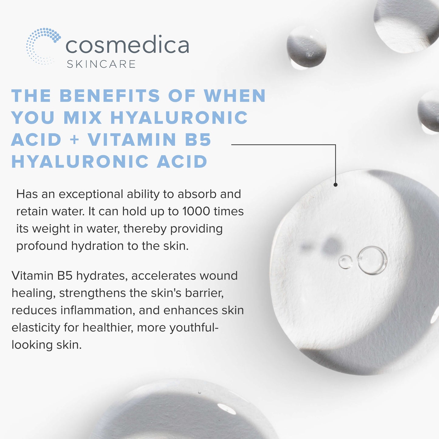 Hyaluronic Acid +Vitamin B5 Serum
