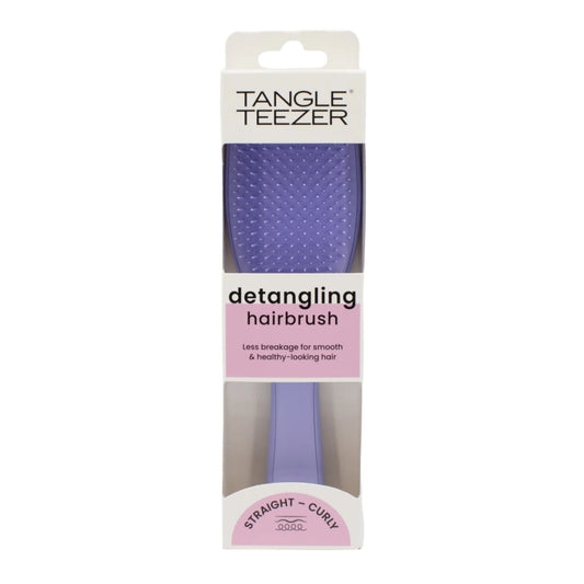Tangle Teezer Detangling Hairbrush Straight or Curly in Purple - Imperfect Box