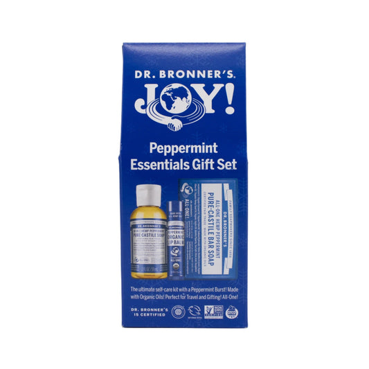 Dr. Bronner's Joy Peppermint Essentials Gift Set - New