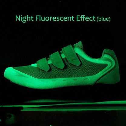 Mens Womens Cycling Shoes Compatible with Peloton Road Bike Size M9/W11,Blue