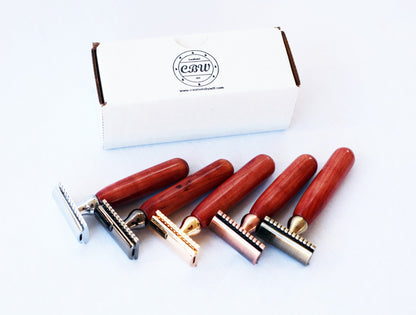 Red Cedar Wood Double Edge Razor