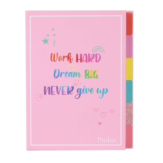 Work Hard Dream Big Never Give Up Palette