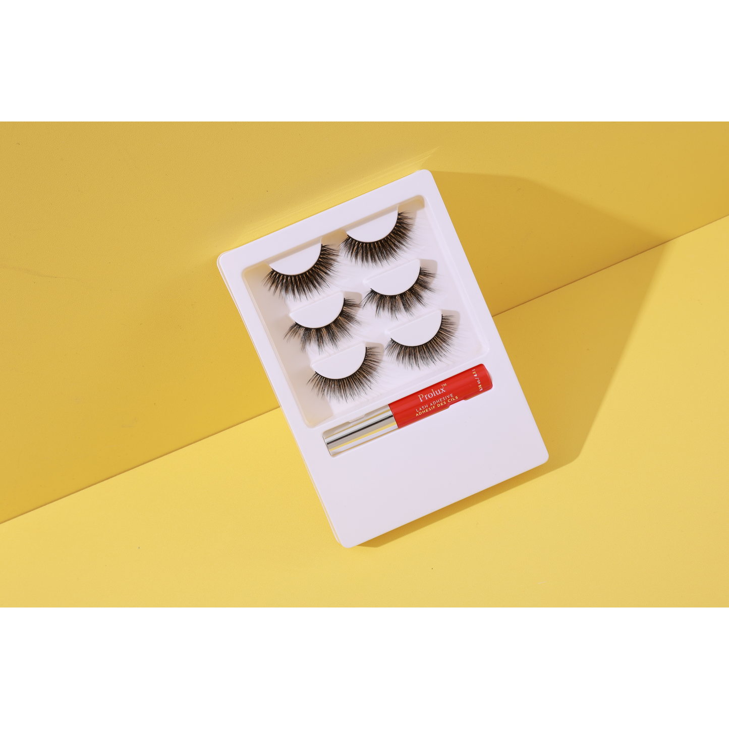 Gnome & Fluff: 3 Pairs Eyelashes & Glue Set
