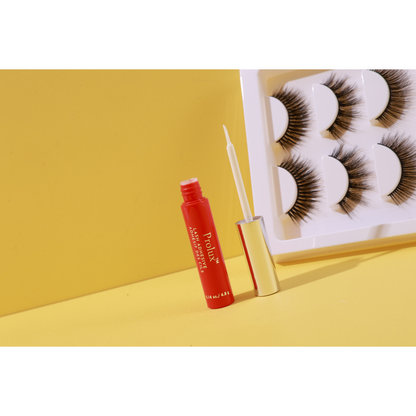 Gnome & Fluff: 3 Pairs Eyelashes & Glue Set
