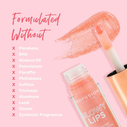Glowy Lips Nourishing Shimmer Lip Oil