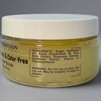 Fragrance & Color Free Sugar Scrub