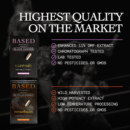 Butea Superba & Black Ginger Bundle