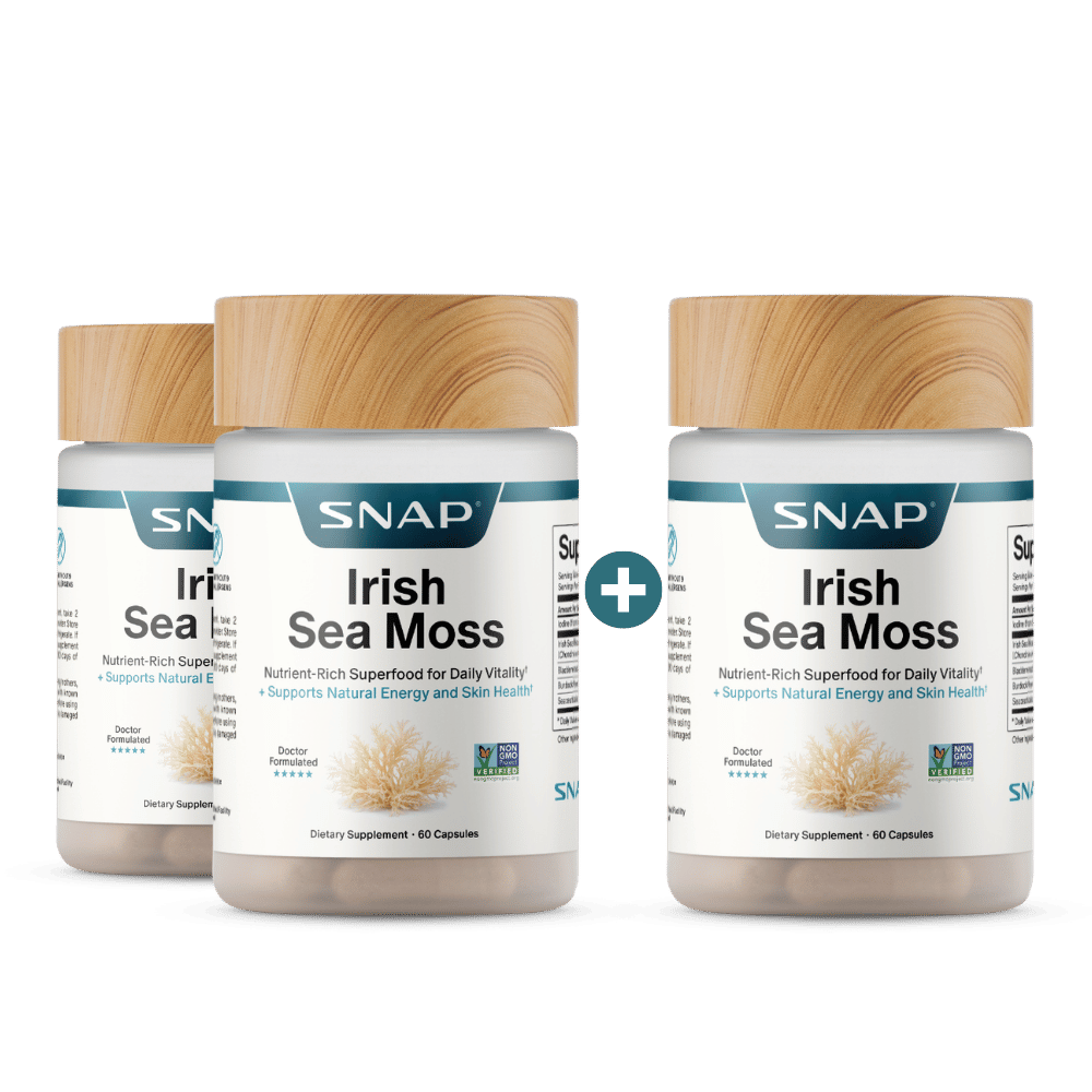 Irish Sea Moss w/ Iodine Energy Support - Buy 2, Get 1 FREE!