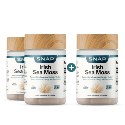 Irish Sea Moss w/ Iodine Energy Support - Buy 2, Get 1 FREE!