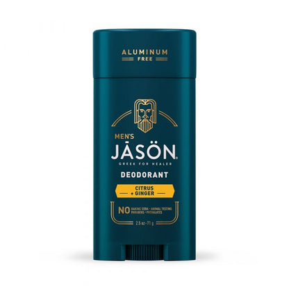 Jason Natural Deodorant Stick, Citrus Fresh, 2.5 Oz