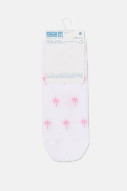 Cotton Ankle Socks Conte Active - 589 Palm Trees