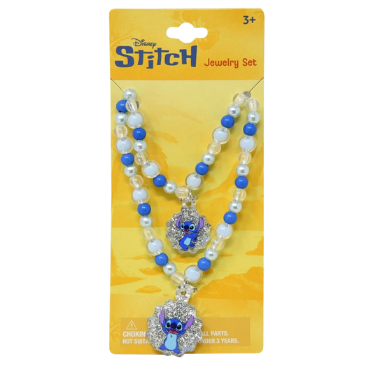 Disney Stitch Jewelry Set (Collar y Pulsera)