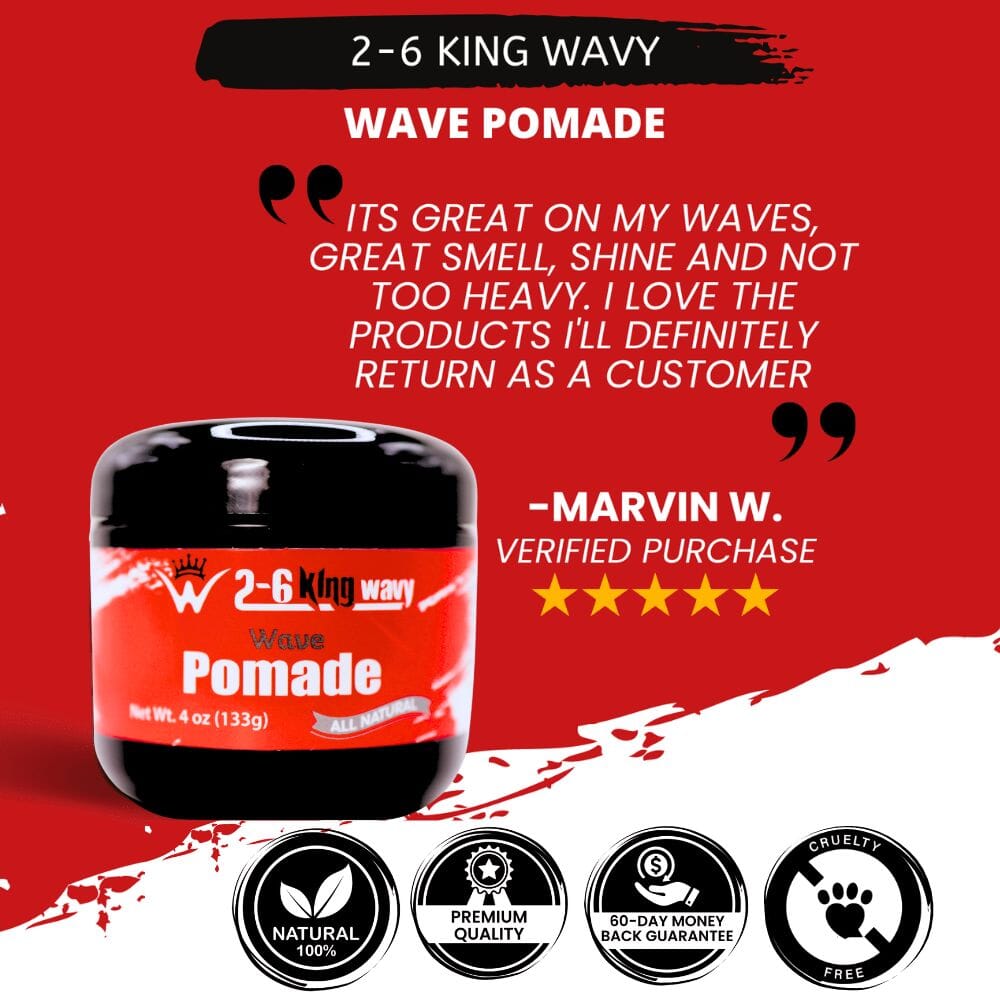 360 Wave Pomade for Hold, Shine & Moisture