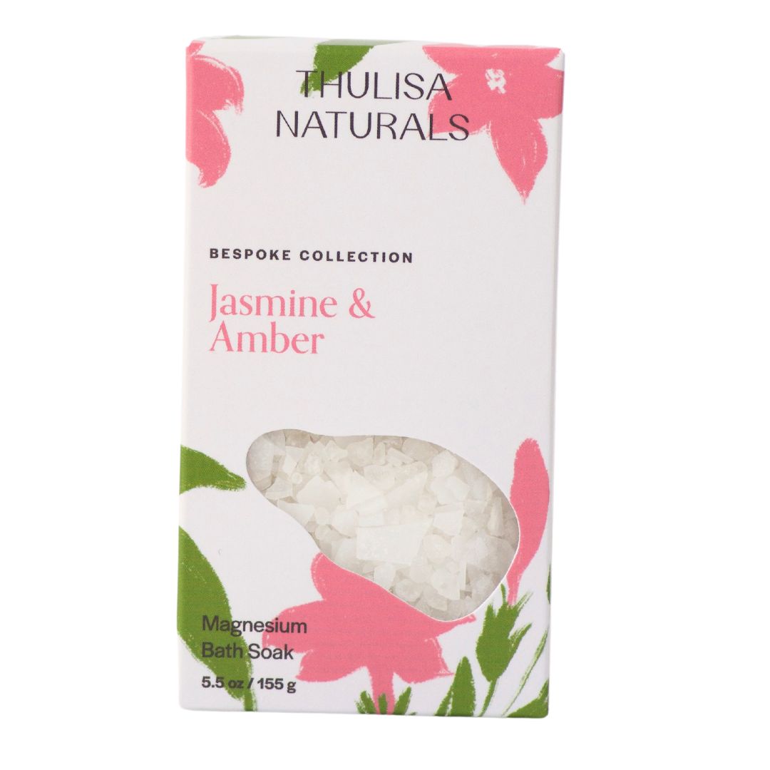 Jasmine & Amber Magnesium Bath Salt Soak