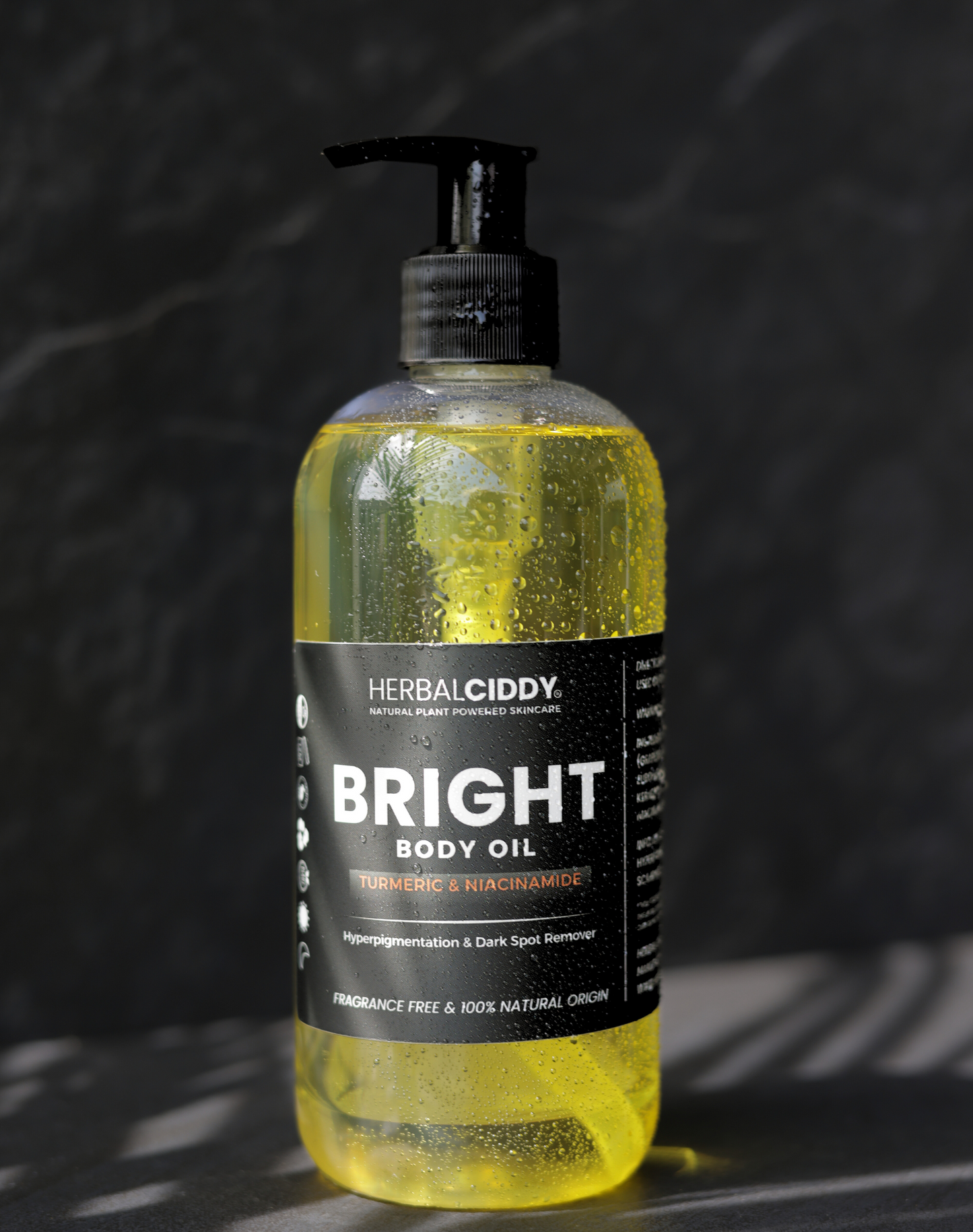 BRIGHT TURMERIC BODY OIL –  HYPERPIGMENTATION, ACNE & DRY SKIN