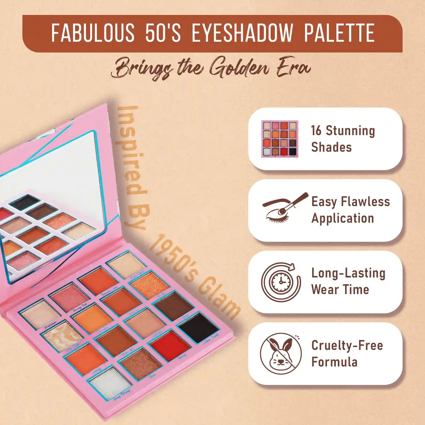 Fabulous 50's Eyeshadow Palette