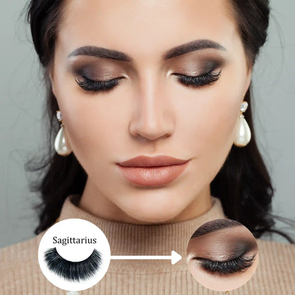 Zodiac Faux Mink Lashes Eyelashes