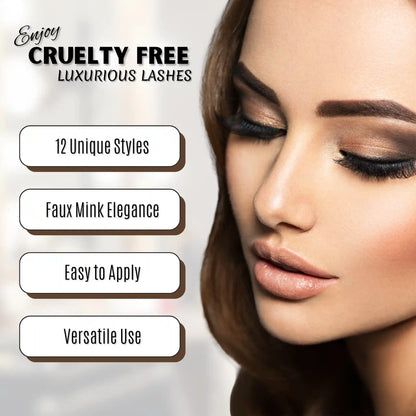 Zodiac Faux Mink Lashes Eyelashes