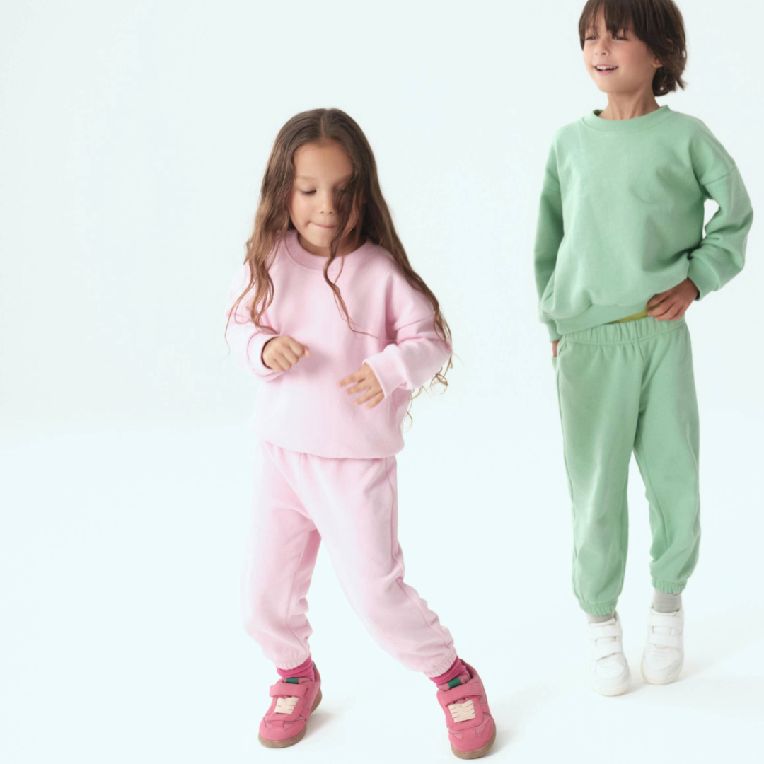 Kids Sweatpants in Pink