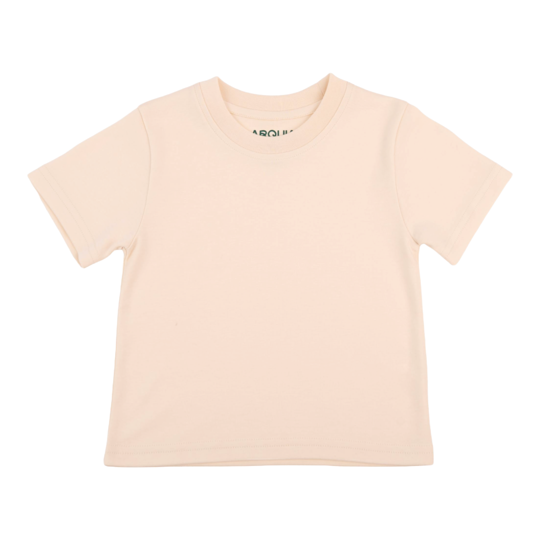 Kids Solid Tee in White