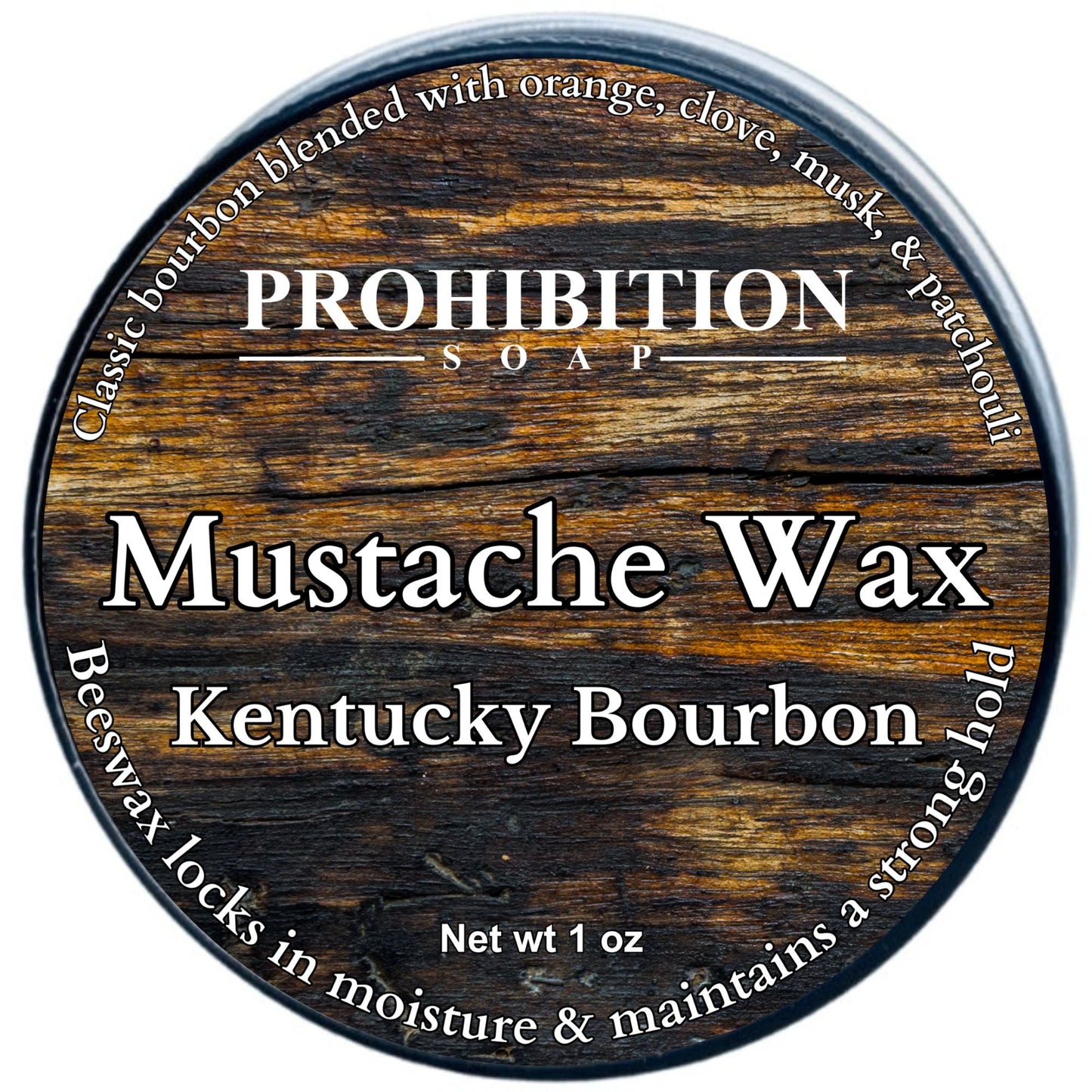 Kentucky Bourbon Mustache Wax