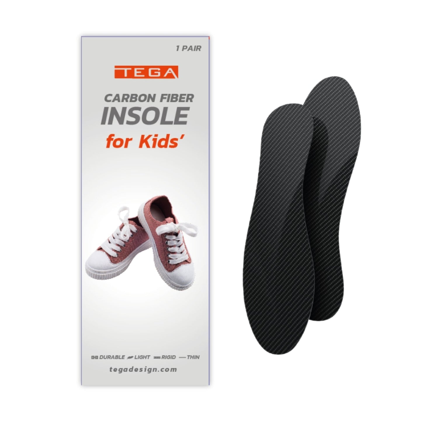 Kid's Carbon Fiber Insole For Idiopathic Toe Walking