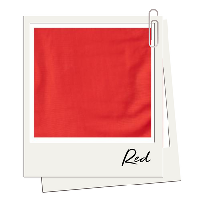 Kids Solid Tee in Engine Red