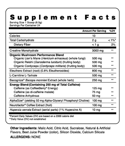 Kinetic™ - Mushroom Enhanced Pre-Workout