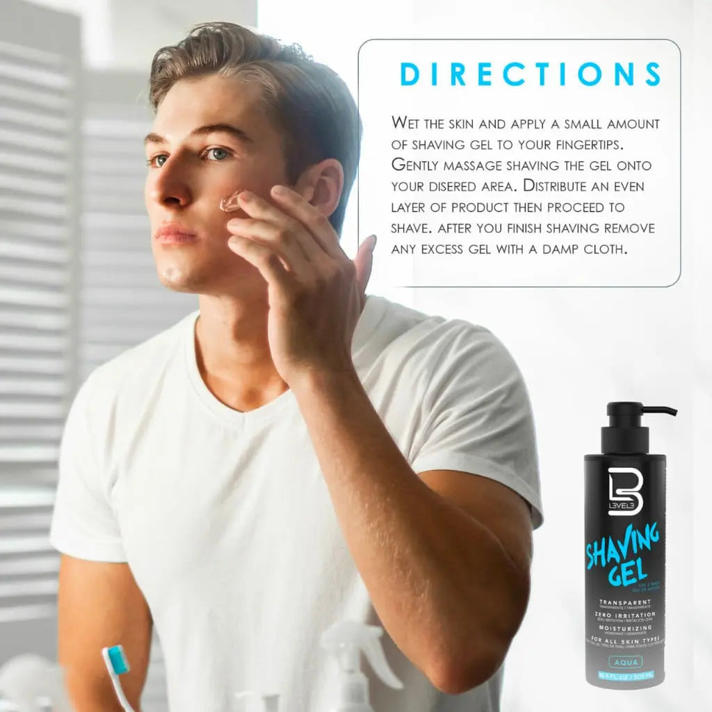 Level 3 Ultra Clear Shaving Gel - Aqua