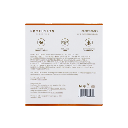 Petal Perfect | Pretty Poppy Lip & Cheek Cream Blush