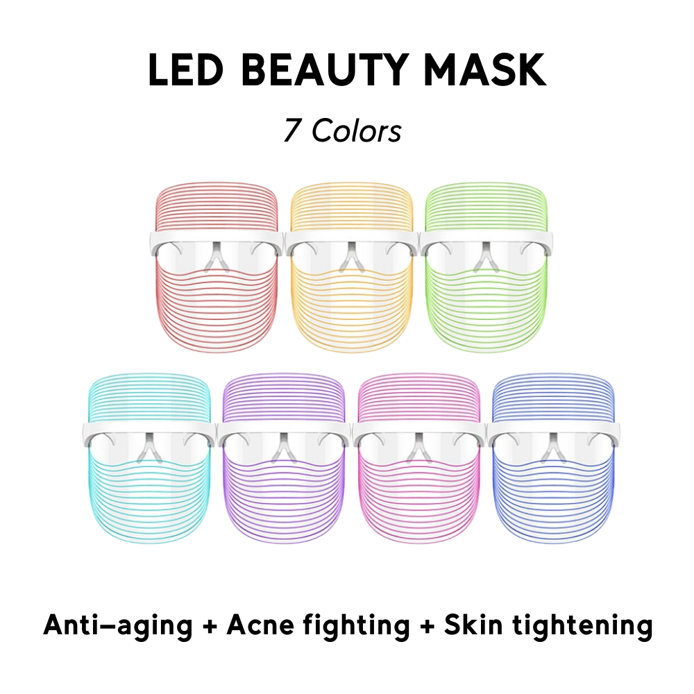 PURE SOL. Beauty  LED Light Therapy Skin Mask