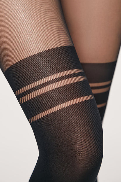 Fantasy Tights Conte Liberty - Imitation Overknees