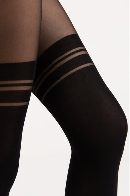 Fantasy Tights Conte Liberty - Imitation Overknees