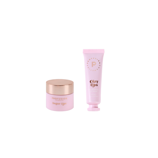 Frosted Snow Sparkle | Sugar Lip Scrub and Hydrating Lip Balm