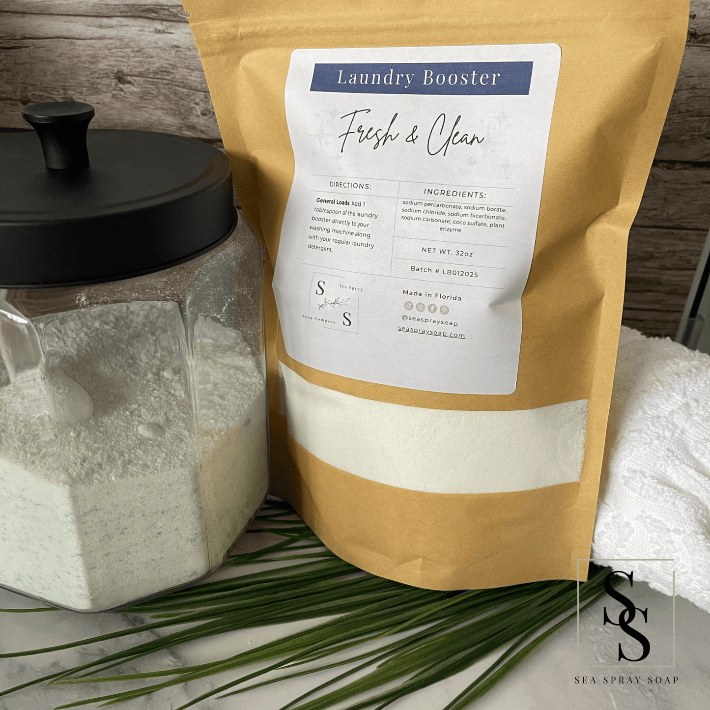 Natural Enzyme Laundry Booster