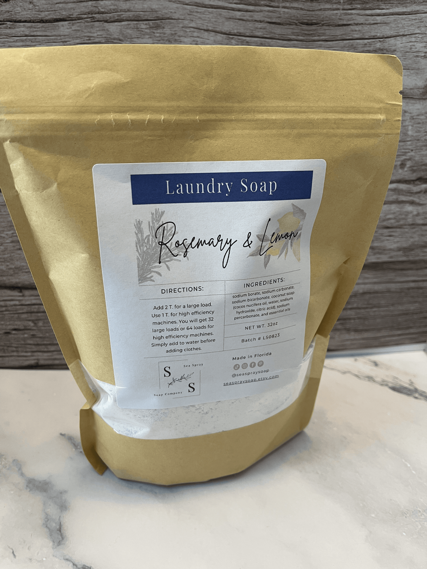 Natural Laundry Soap