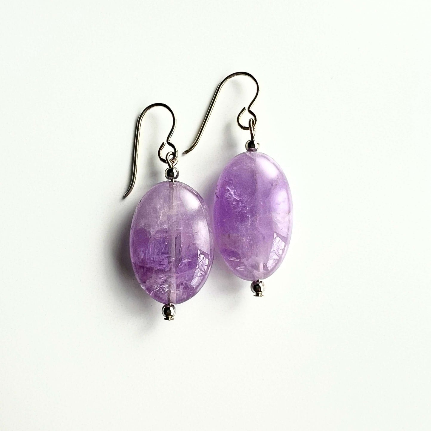 Lavender Amethyst Earrings