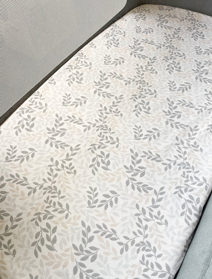 Shnuggle Air Lite Crib Fitted Sheets | 100% Soft Cotton Bedding