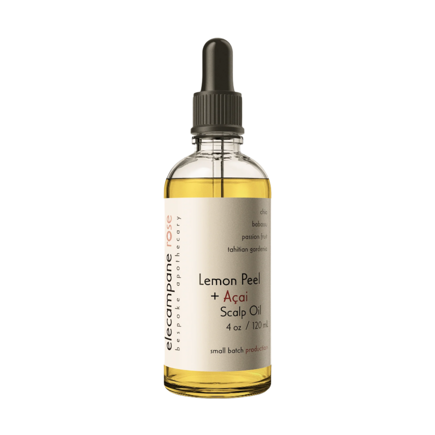 Lemon Peel + Acai Scalp Oil