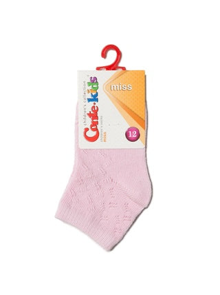 Conte-Kids Miss #7С-76СП(113) - Lot of 2 pairs Cotton Openwork Ajour Socks For Girls