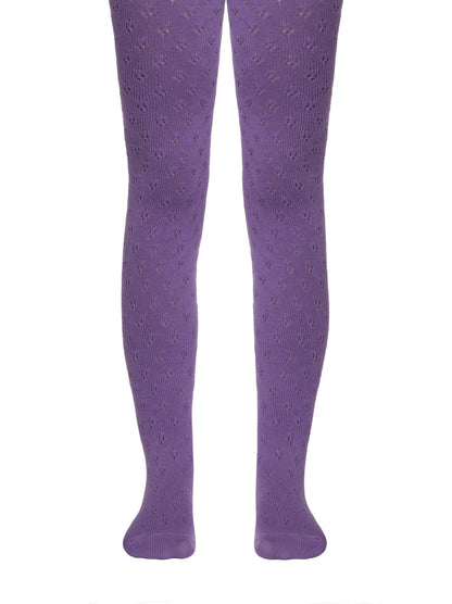 #7С-80СП(404) - Miss Conte-Kids Openwork Cotton Tights For Girls 2yr.-4yr.