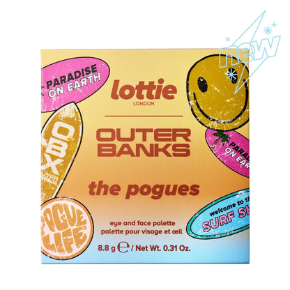 LOTTIE LONDON Outer Banks Face & Eyeshadow Palette
