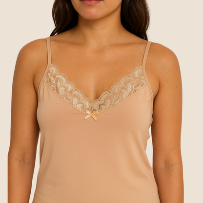 Luna Lace - Cotton Cami