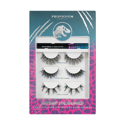 Jurassic World | Nature Unleashed 3pc Lash Set