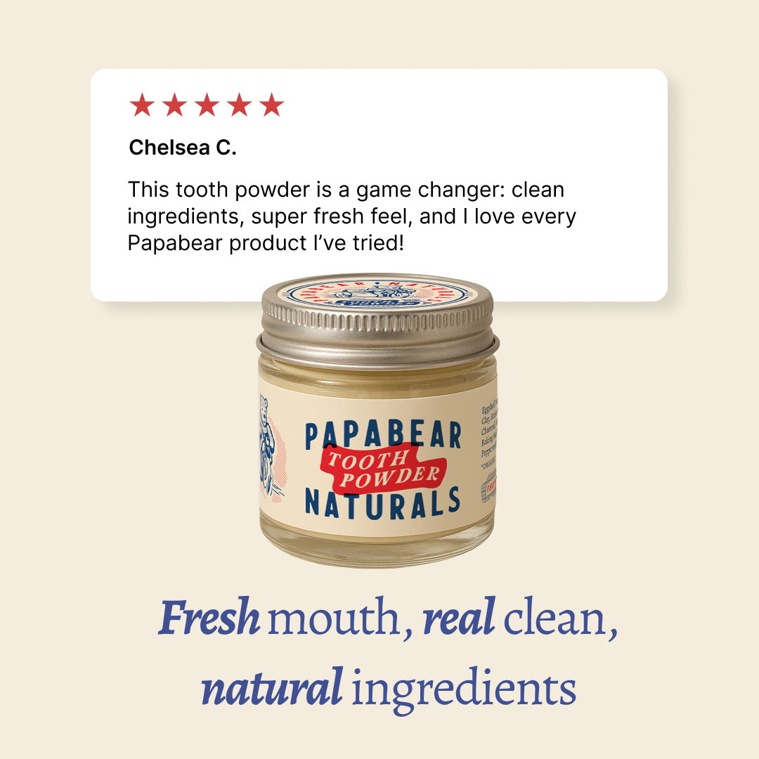 Mint Charcoal Tooth Powder